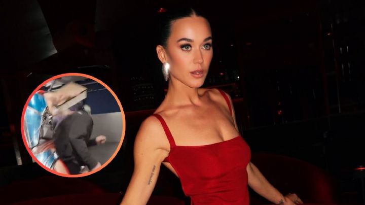 Katy Perry desata polémica tras arrojar su pastel de cumpleaños al suelo | VIDEO
