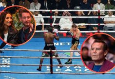 Canelo vs Crawford reunió a Hollywood, leyendas del boxeo e influencers en una sola noche