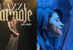 Cazzu conmueve a sus fans al llorar en vivo con la canción que alguna vez entonó junto a Nodal