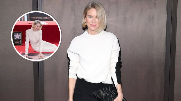 Naomi Watts inmortalizada en Hollywood; su estrella brilla en el Paseo de la Fama | VIDEO