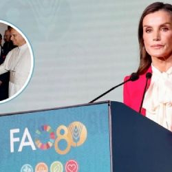 Reina Letizia se encuentra con el Papa León XIV; abordan desafíos mundiales por la alimentación