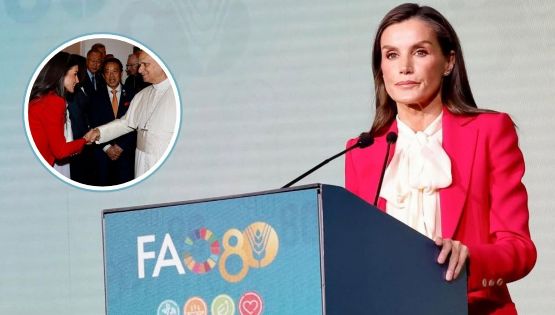Reina Letizia se encuentra con el Papa León XIV; abordan desafíos mundiales por la alimentación