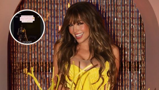 ‘Te quedó hermosa’: Thalía reaccionó al homenaje que Cazzu le realizó en sus conciertos en México