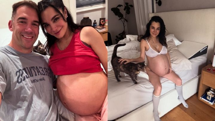 Lewis Howes celebra la fortaleza de Martha Higareda en la recta final de su embarazo