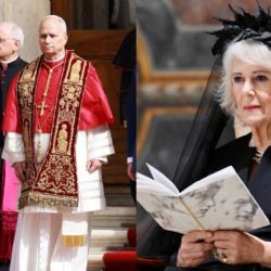 Esta fue la razón por la que Camila vistió de negro frente al Papa León XIV