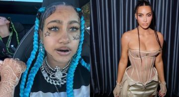 Kim Kardashian defiende la libertad de estilo de North West ante las críticas