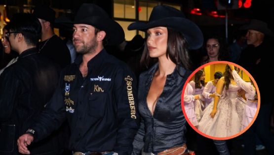 ¡Al puro estilo mexicano! Bella Hadid deslumbra como madrina de una quinceañera; así fue el momento