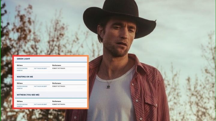 Robert Pattinson sorprende; podría lanzar su propio álbum musical