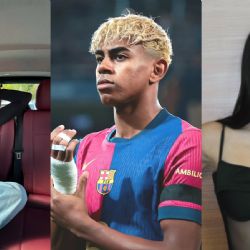 Rumores de infidelidad rodean a Lamine Yamal tras ser visto con otra joven en Milán