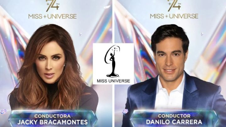 Jacky Bracamontes y Danilo Carrera deslumbrarán en Miss Universe 2025; serán conductores de la gala