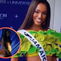 Miss Jamaica sufre aparatosa caída durante la preliminar de Miss Universo; así reaccionó el público