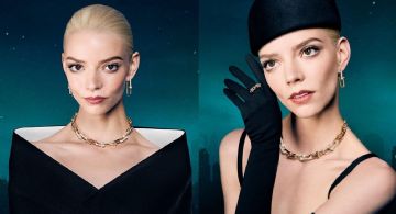 Anya Taylor-Joy es el rostro de la temporada navideña de Tiffany & Co.; la campaña celebra el amor