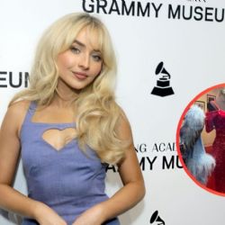 Sabrina Carpenter llega al GRAMMY Museum; sus atuendos icónicos se exhiben para los fans