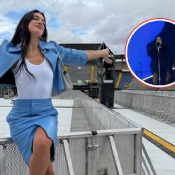 Dua Lipa rinde homenaje a Shakira; la británica interpretó en Bogotá uno de sus más grandes éxitos