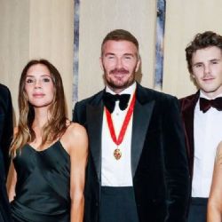 David Beckham organiza espectacular celebración por su designación como Caballero