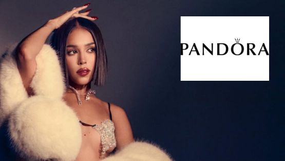 Pandora apuesta por Danna; la mexicana se convierte en la nueva embajadora de la firma