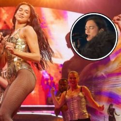 Dua Lipa y su singular homenaje a Gustavo Cerati; la cantante abarrotó el estadio de River Plate