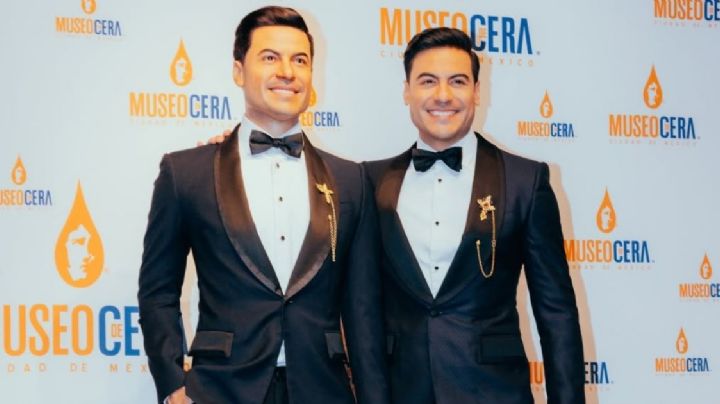 Carlos Rivera suma un nuevo reconocimiento; devela su figura en el Museo de Cera en la CDMX
