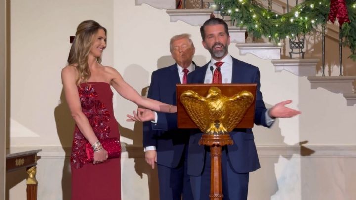 Donald Trump Jr. se compromete con Bettina Anderson; el anuncio fue en la Casa Blanca