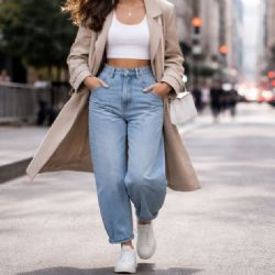 Barrel Jeans: el corte que redefine la silueta y se convierte en la gran obsesión de la moda