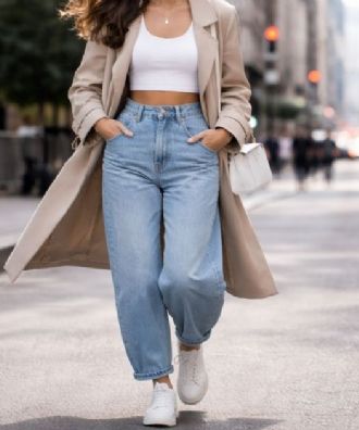 Barrel Jeans: el corte que redefine la silueta y se convierte en la gran obsesión de la moda