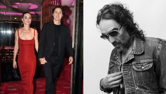 Russell Brand genera polémica en redes; se burla del romance entre Katy Perry y Justin Trudeau