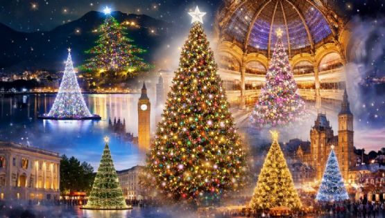 Ocho árboles de Navidad que ya son leyenda; destinos que brillan con fuerza esta temporada