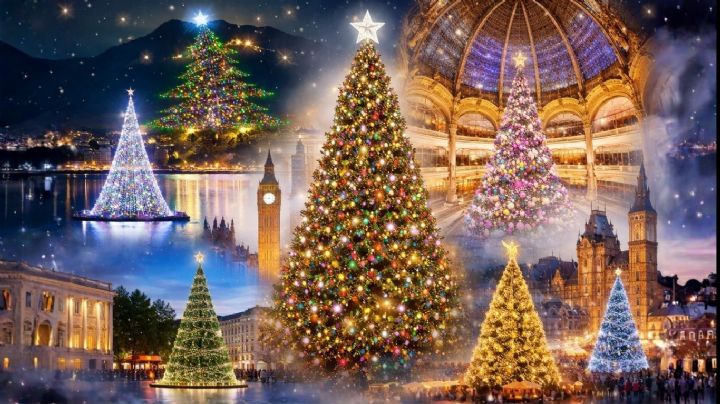 Ocho árboles de Navidad que ya son leyenda; destinos que brillan con fuerza esta temporada