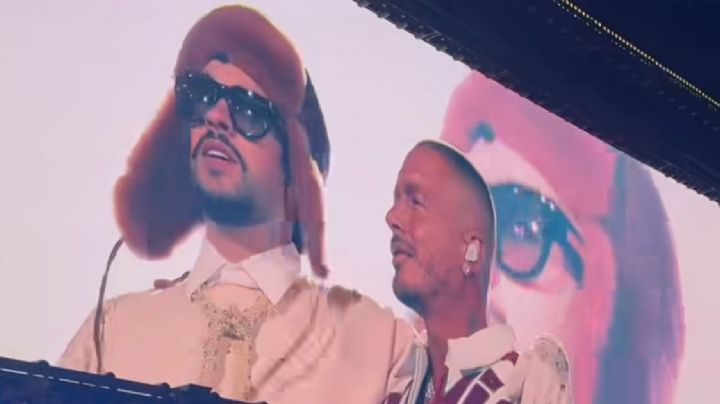 Bad Bunny y J Balvin se reconcilian en México; el escenario fue el último concierto de la gira DTMF