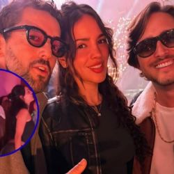 Eiza González baila con Diego Boneta durante un concierto; el video enciende las redes