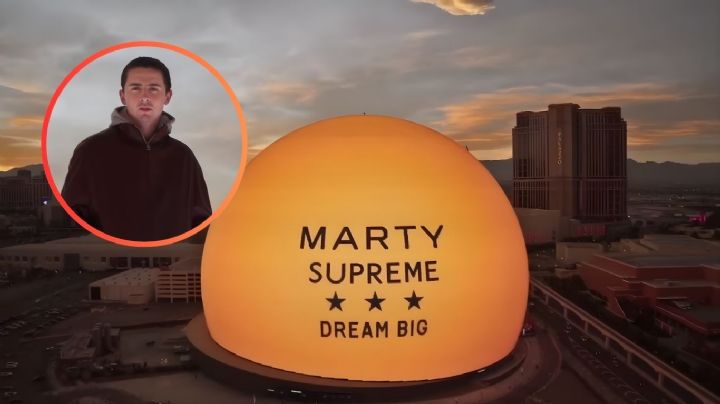 Timothée Chalamet en la cima de la Esfera de Las Vegas; una aparición que ya es histórica | VIDEO