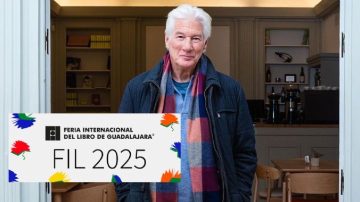Richard Gere ‘defiende’ a Claudia Sheinbaum en la Feria Internacional del Libro en Guadalajara
