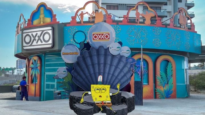 Este Oxxo al estilo Fondo de Bikini se vuelve viral en México: ¿sabes dónde está?