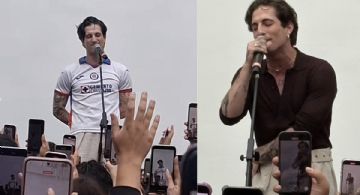 Hermano, ya eres mexicano: Damiano David sorprende en show  poniéndose la del Cruz Azul