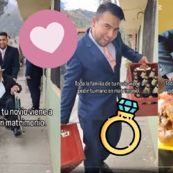 ¡Si no es así, mejor nadota! Así se pide matrimonio en México, con todo y familia
