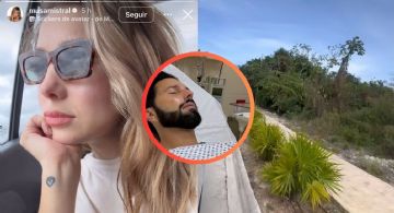 ¿Crisis confirmada? Poncho De Nigris desde el hospital y Marcela Mistral responde con una historia con maletas en mano