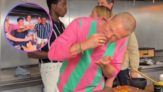 Brad Pitt, tacos y chicharrón: la inesperada visita del actor a una cocina mexicana | VIDEO