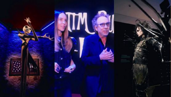 Belinda y Tim Burton deslumbran en la apertura del laberinto más esperado del año