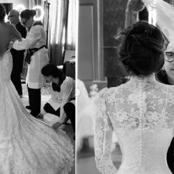 Lo que no sabías del vestido de novia de Lauren Sánchez, que está causando sensación