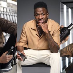 Bradley Cooper, Maluma y Vinicius Jr. brillan en la nueva campaña de Boss Bottled Beyond