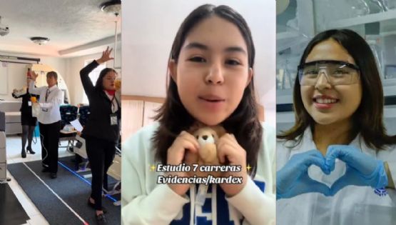 Orgullo mexicano: Karla Méndez, la estudiante mexicana que cursa 7 carreras al mismo tiempo