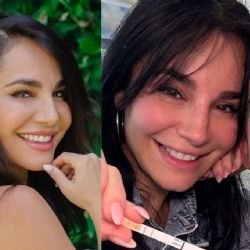 Martha Higareda revela su ‘Baby Bump’ en la sesión de fotos que le tomó su esposo