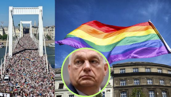 Marcha del Orgullo en Budapest rompe récord histórico pese a la prohibición del gobierno
