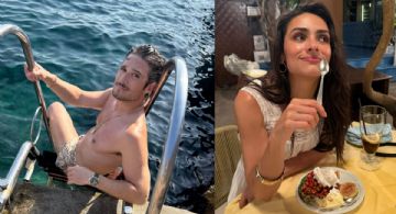 Diego Boneta y Renata Notni derrochan amor en su ‘luna de miel’ en Italia