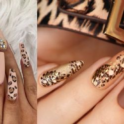¿Buscas un nail art único? Prueba las uñas animal print en 2025