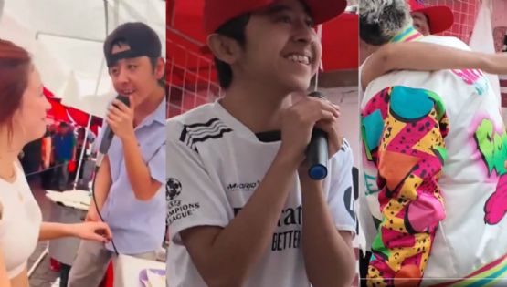 Ángel, el joven cantante viral, cumplirá su sueño gracias al reguetonero Daniel Martínez