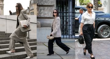 Las combinaciones ganadoras de pantalones elegantes con zapatos planos que dominan en 2025