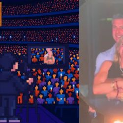 ¿Dónde está el infiel? Videojuego recrea momento viral en concierto de Coldplay