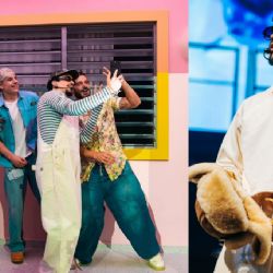 MOMENTO EXACTO en que Ricky Martin sorprende bailando junto a sus hijos en residencia de Bad Bunny
