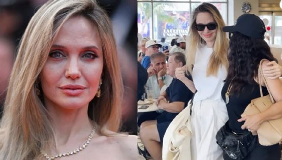 Angelina Jolie prueba desayuno original veracruzano; se toman FOTOS con la dueña del lugar
